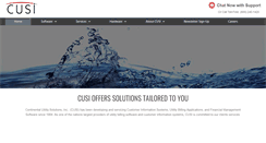 Desktop Screenshot of cusi.com